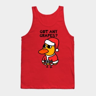 DUCK SONG CHRISTMAS THEMED Tank Top